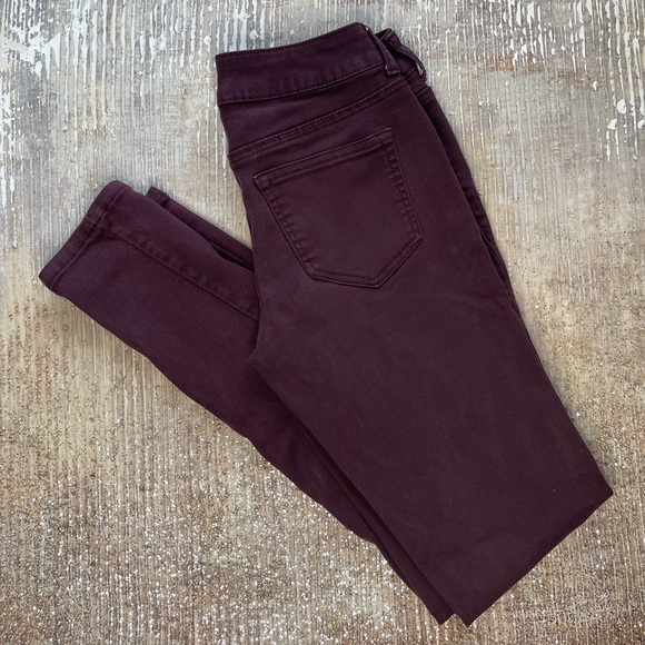 Maurices The Skinny Ponte Ankle Pant Small Purple XS - Picture 5 of 8